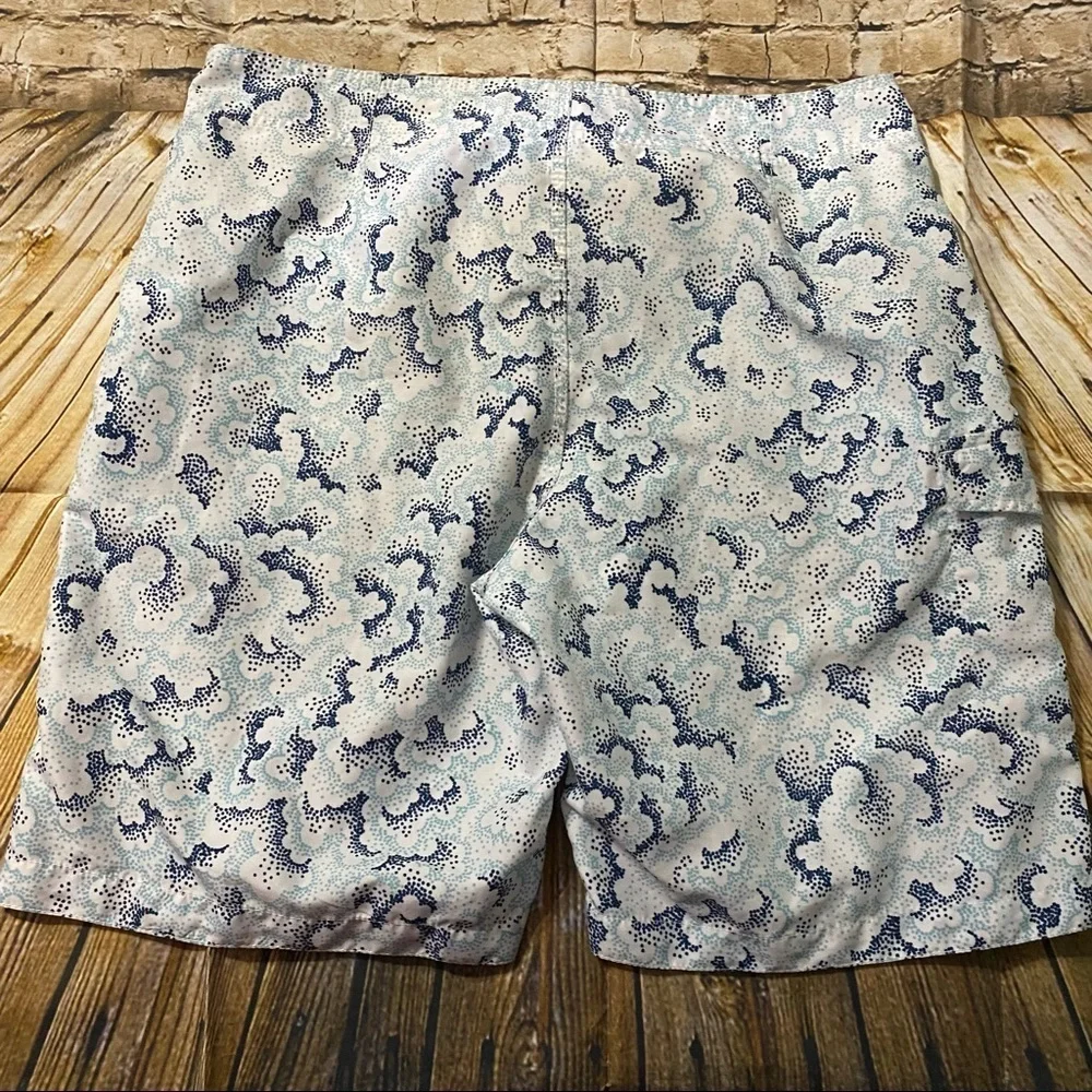 Old Navy Blue Catch My Drift Swim Board Shorts
